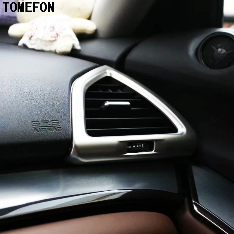 TOMEFON 2 шт. для Acura CDX 2016 2017 2018 ABS Хромированная передняя Боковая Крышка