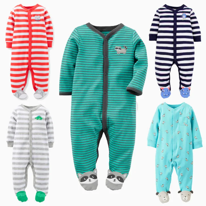 

Baby Rompers 1 Piece Unisex Cartoon Full Clothing Set 100% Cotton Toddler Girls Clothes Newborn Boys Overalls Infant Jumpsuit