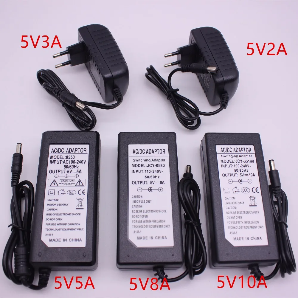 Адаптер питания для светодиодной ленты 5 В А 6 8 10 25 Вт 60 40 50 Вт|ac dc power|transformer