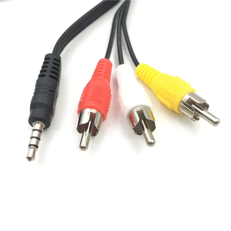 1 5 м 3 мм Jack штекер RCA адаптер Высокое качество Аудио Видео AV кабель провод