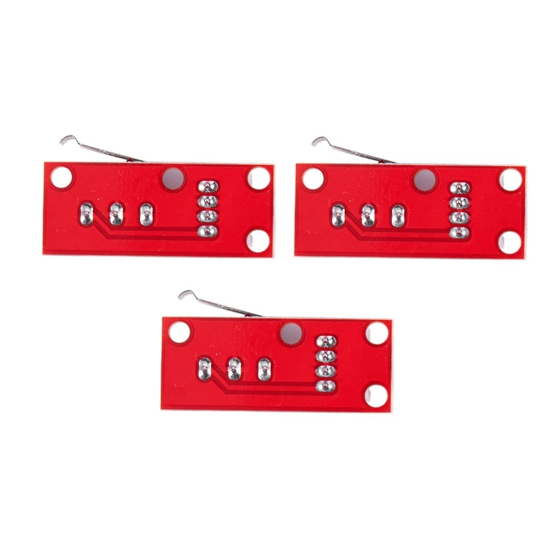 3 шт. механический переключатель Endstop светодиодный RepRap 3D для принтера Prusa Mendel RAMPS 1 4