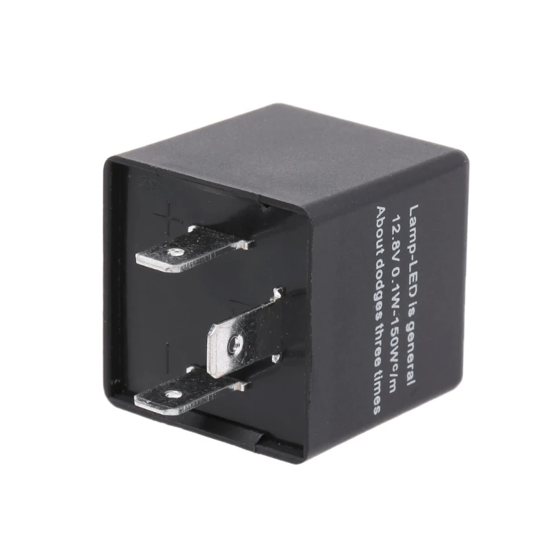 Фото 12V 3-Pin Adjustable Frequency LED Flasher Relay Motorbike Fix Blinker Indicator Обустройство дома 12V 3-Pin Adjustable Frequency LED Flasher Relay Motorbike Fix Blinker Indicator Обустройство дома