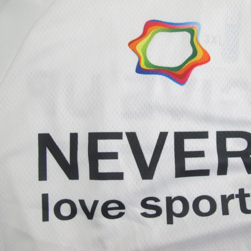 Новая одежда для велоспорта с надписью never gift up love sports Мужская длинным рукавом и