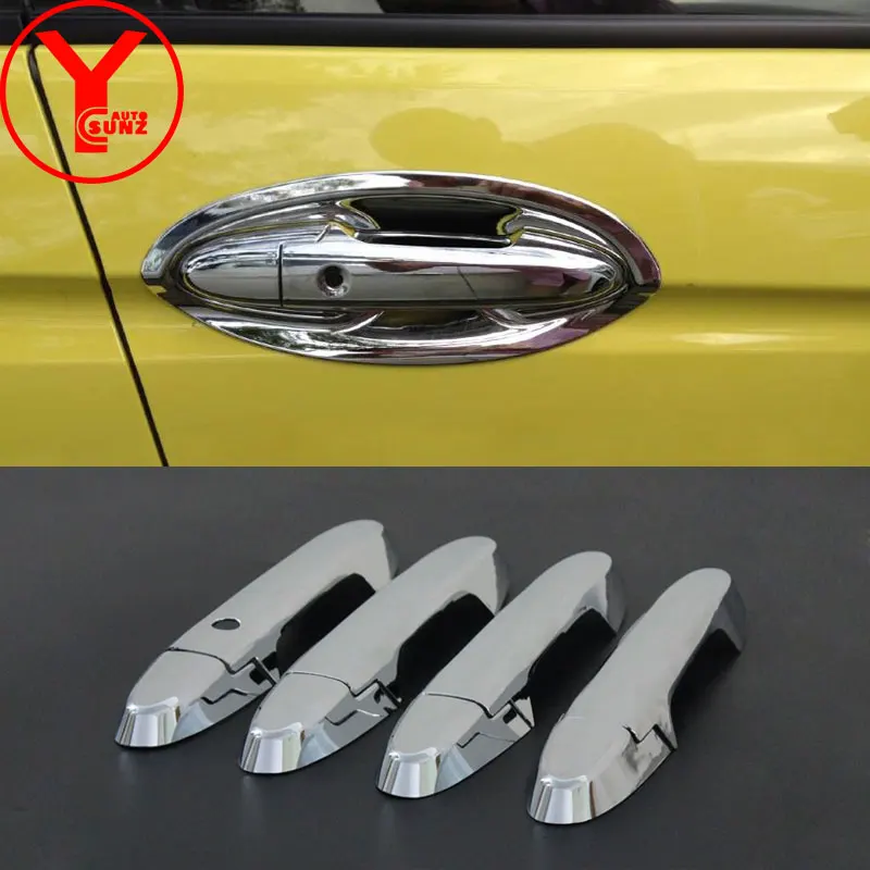 Крышка дверной ручки для honda city 2015 2016 хромированные наружные дверные