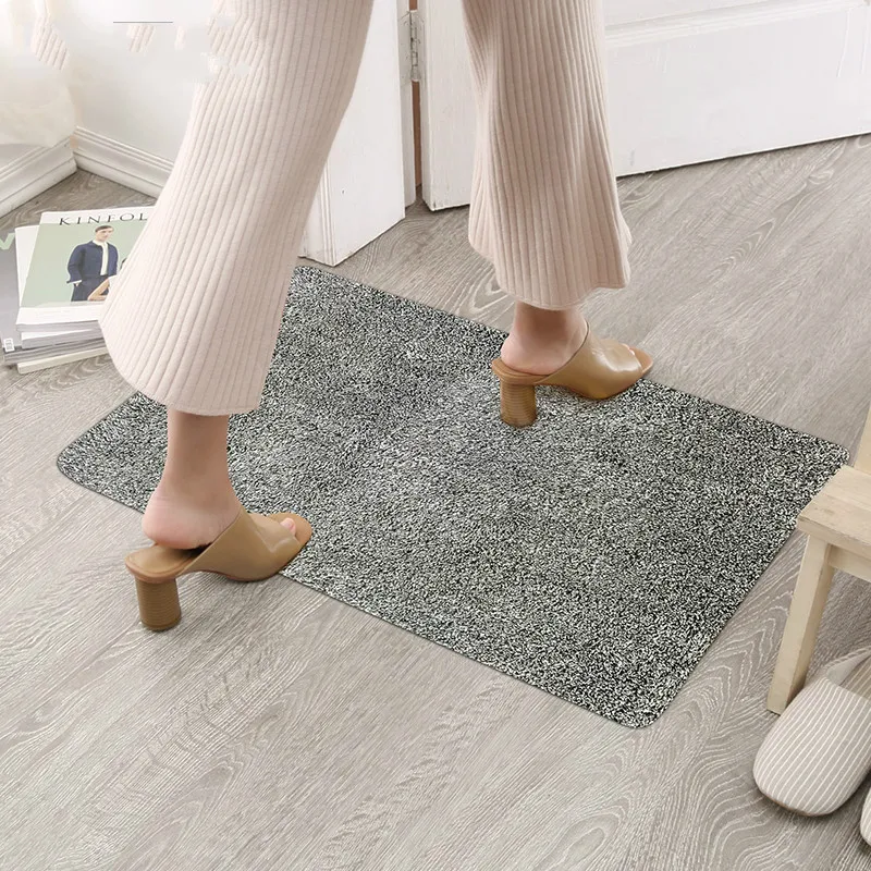 Indoor Super Absorbs Doormat Latex Backing Non Slip Door Mat for Small Front Inside Floor Dirt Trapper Cotton Entrance Rug | Дом и сад