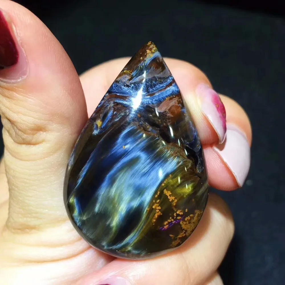Подвеска Pietersite 42x28x9 мм Женская и мужская в форме бочонок сертификат AAAAA Прямая