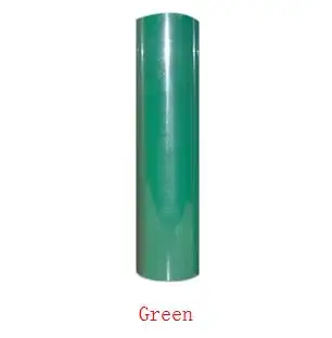 green 0,6*10 м горячей пилинг ПВХ винил теплопередачи фильм рулон футболка передачи фильм - Цвет: green