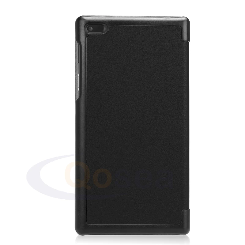Qosea для Lenovo tab4 7 TB-7504 tb-7504f 2017 дюймов Кожа PU Смарт-Чехол Tab tb-7504x Планшеты PC Стенд