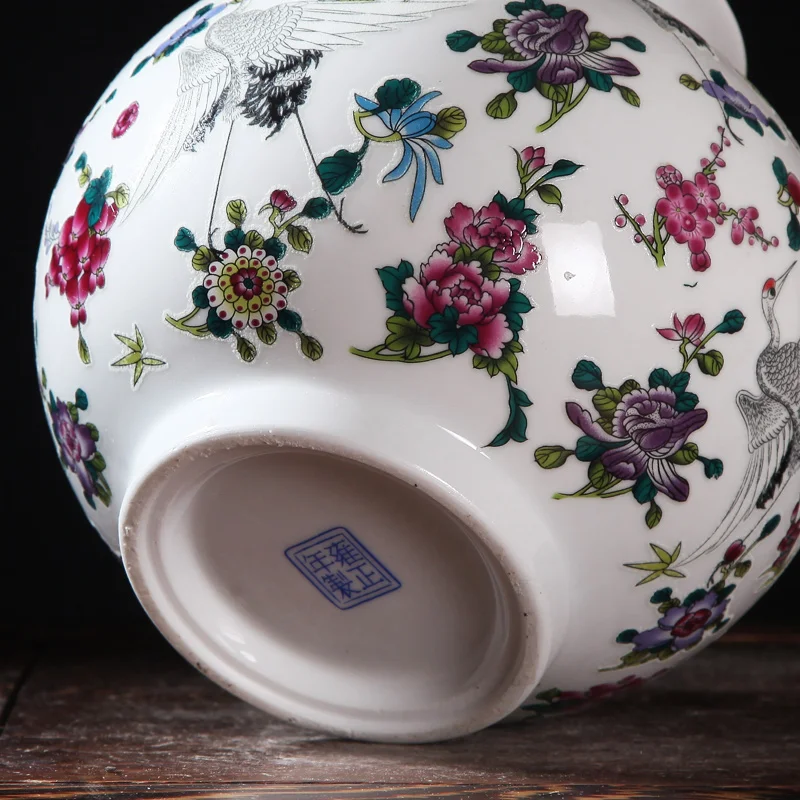 Siu Hong Jingdezhen керамика Искусство и ремесла комната мини ваза украшения Xianhe