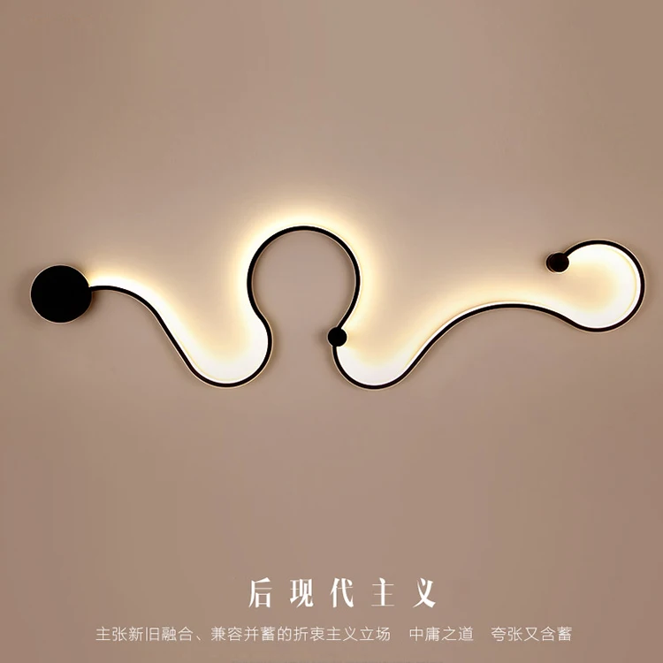 Светодиодный интерьерный индивидуальный художественный настенный светильник