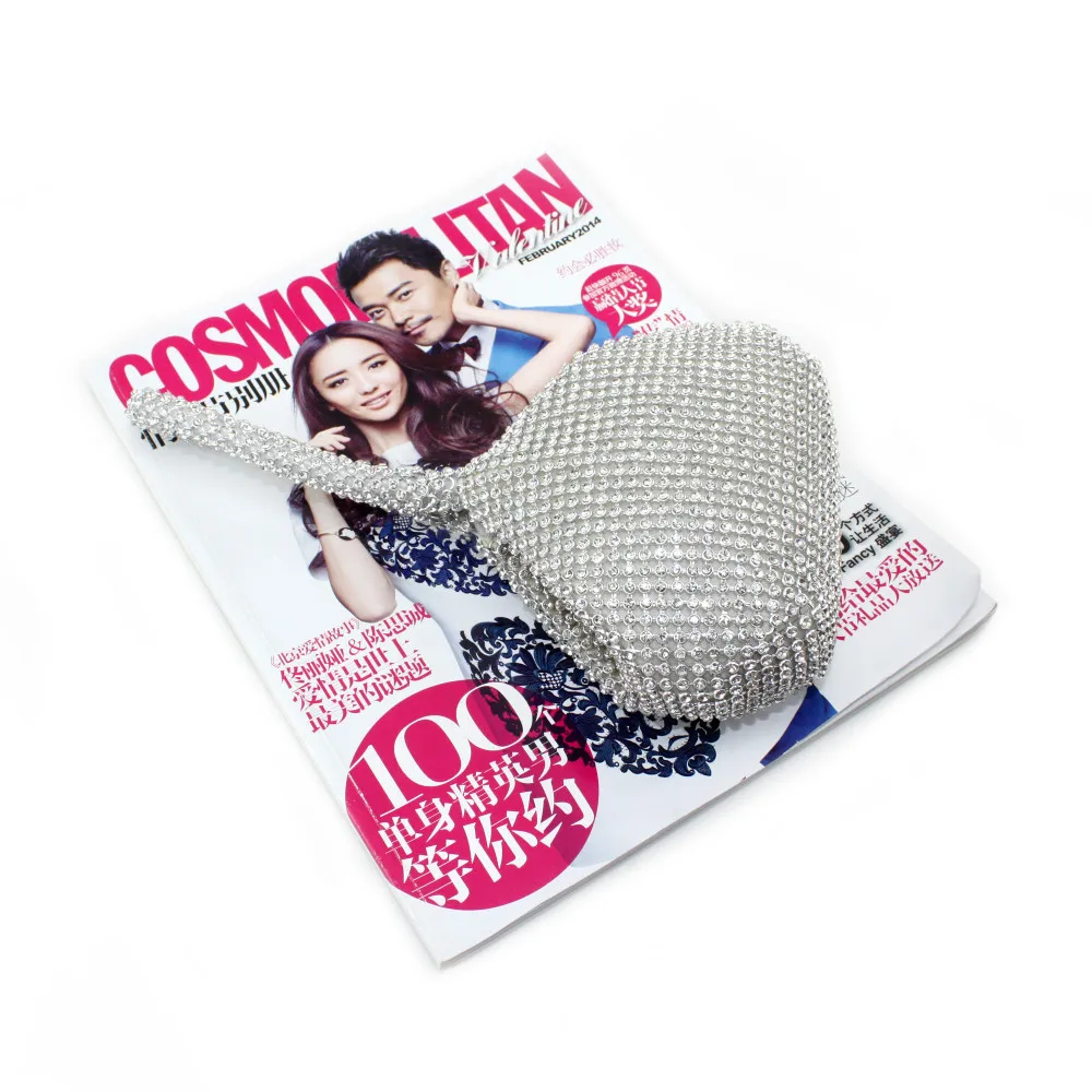 Популярная женская сумка маленькая блестящая Бриллиантовая мини для девочек G165 |