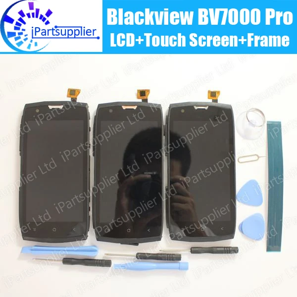 

ЖК-дисплей Blackview BV7000 Pro с дигитайзером сенсорного экрана и рамкой в сборе, 100% Оригинальный Новый ЖК-дисплей с сенсорным дигитайзером для BV7000 ...