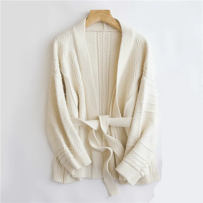 Tcyeek 2020 Autumn Cardigan Women Knitted Sweater Korean Fashion Sweaters Winter Bottom Jacket Warm Clothes Sueter Mujer LWL759 |