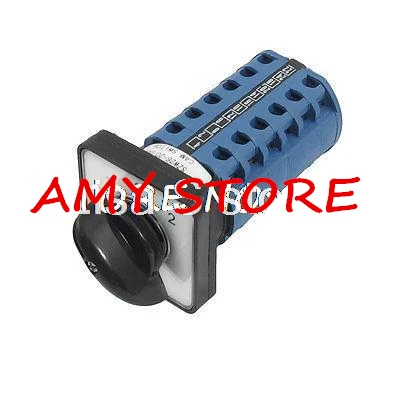 AC 660V 20A 24 терминалы 3 положения поворотный переключатель Cam Переключение
