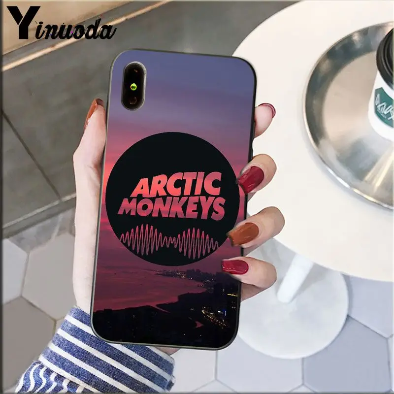 A8 Yinuoda arctic monkeys красочные милые аксессуары для телефонов Чехол для iPhone X XS MAX 6 6S 7 7plus 8 8Plus 5 5S XR - Цвет: A8