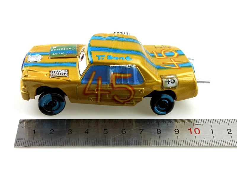 Disney Pixar Cars 3 сумасшедшие разбленные вечерние Большие Размеры матер 1:55 масштабная модель полученная литьем под давлением металлические игрушки из сплава Модель автомобиля для детей Подарки