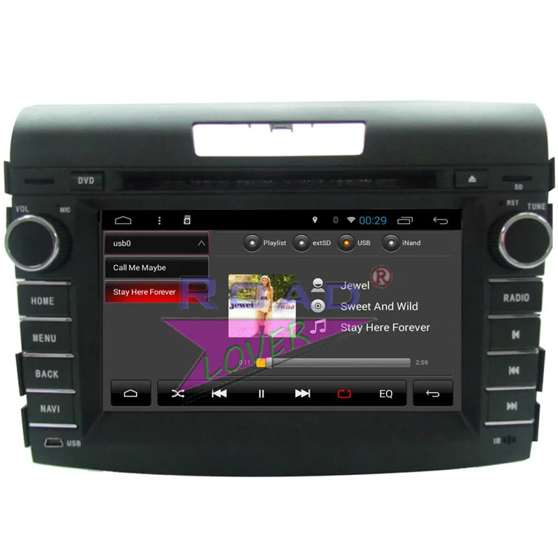 TOPNAVI Android 8,1 автомобильный медиацентр DVD радио плеер для Honda CRV 2012 2013 стерео gps навигации Automagnitol два Din видео