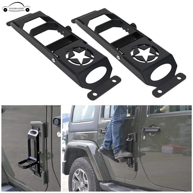 2 шт. подставка для ножной педали Jeep Wrangler JK 2007 2017|car wrangler|wrangler doorcars cars |