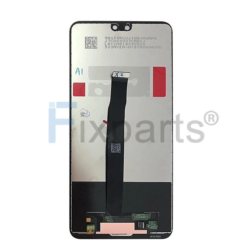 5," huawei P20 lcd дисплей кодирующий преобразователь сенсорного экрана в сборе с заменой отпечатков пальцев huawei P20 lcd huawei EML-AL00 lcd