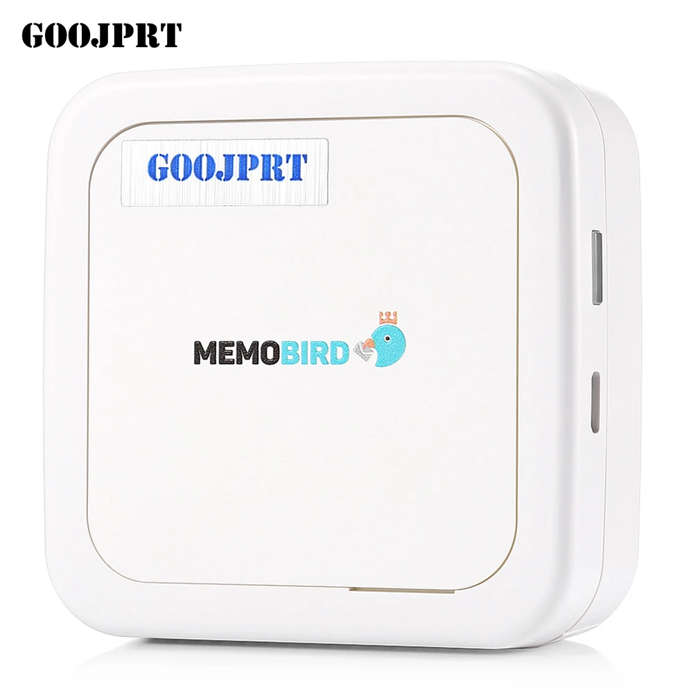 GOOJPRT GT1 портативный принтер MEMOBIRD Мини Bluetooth бумажный фотопринтер термопечать |