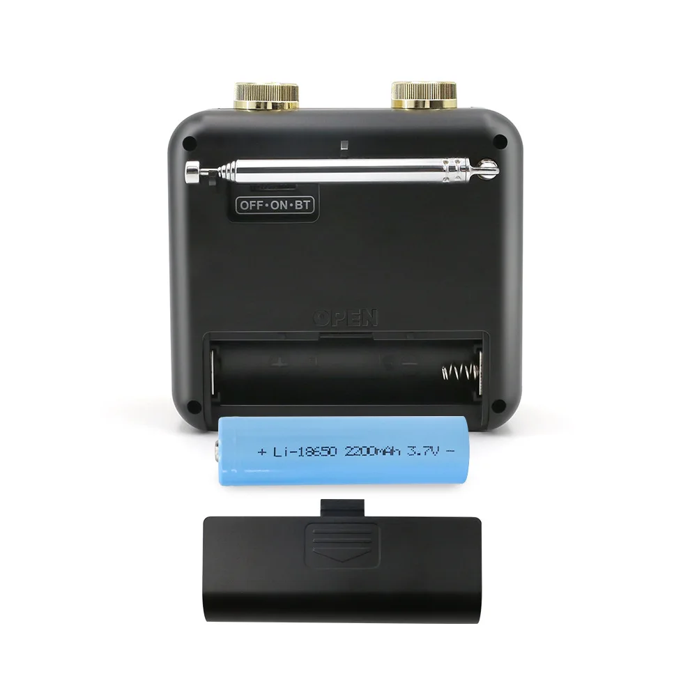 

Outdoor Exercise Handheld Essential Radio Rechargeable Battery Portable Bluetooth Speaker With Fm Radio