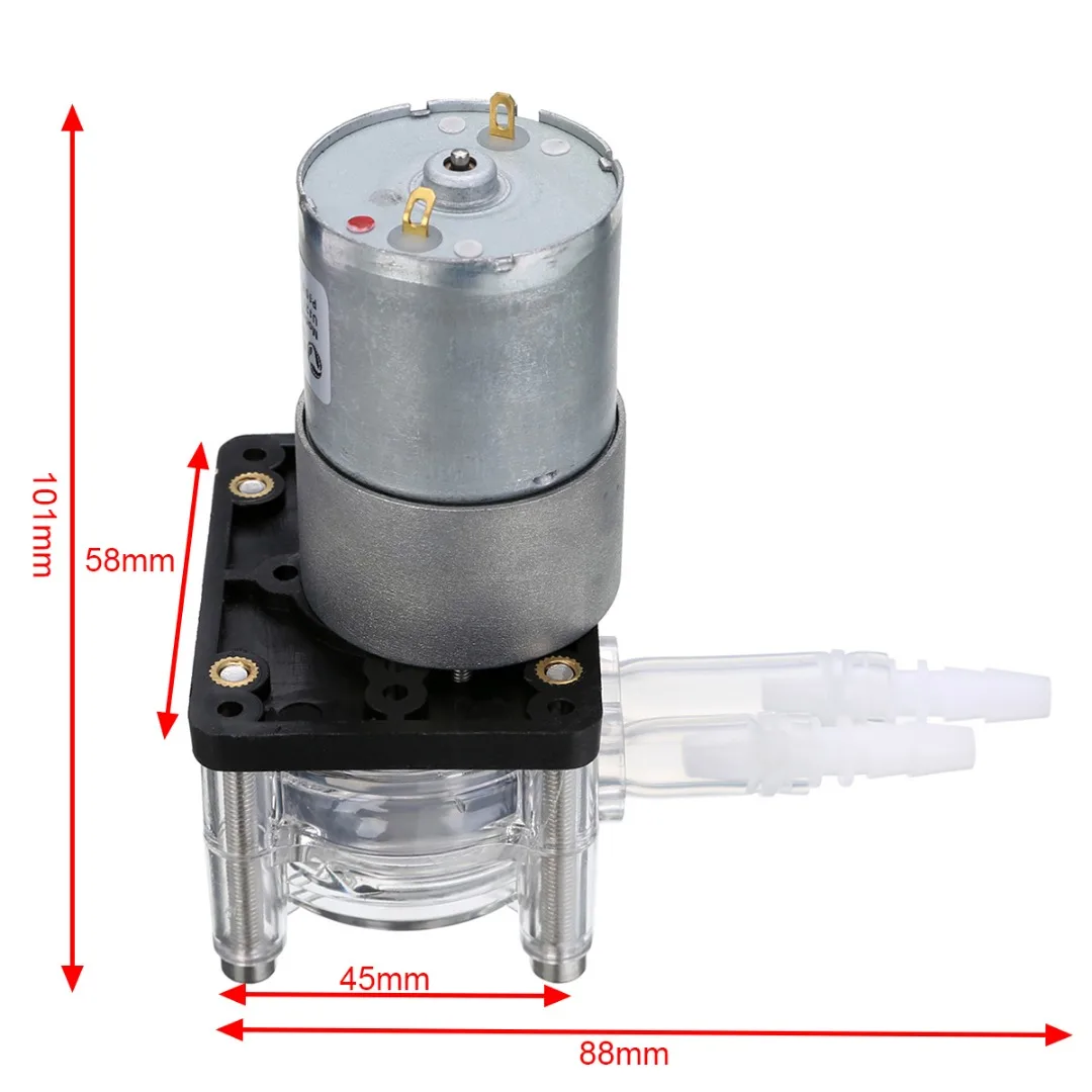 2019 Large Flow Dosing Pump Peristaltic DC 12V/24V For Vacuum Aquarium Lab Analytical Pompe de dosage Dosierpumpe | Обустройство дома