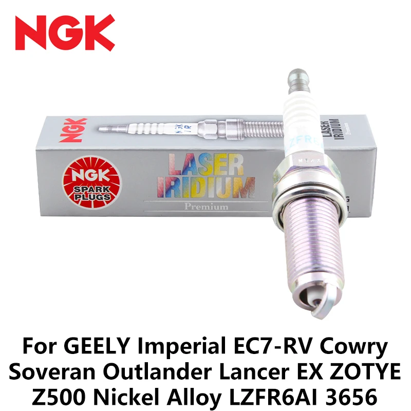 NGK автомобиля Spark Вилки для GEELY Императорского EC7 RV Каури Soveran Outlander Lancer EX ZOTYE Z500