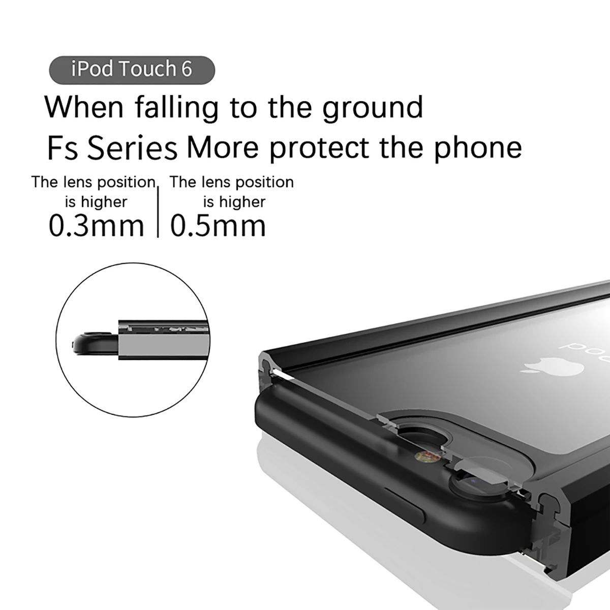 For Apple iPod Touch 7 IP68 Waterproof Case 360 Degree Protection Dropproof Shockproof Diving Shell for 5 6 Underwater | Мобильные