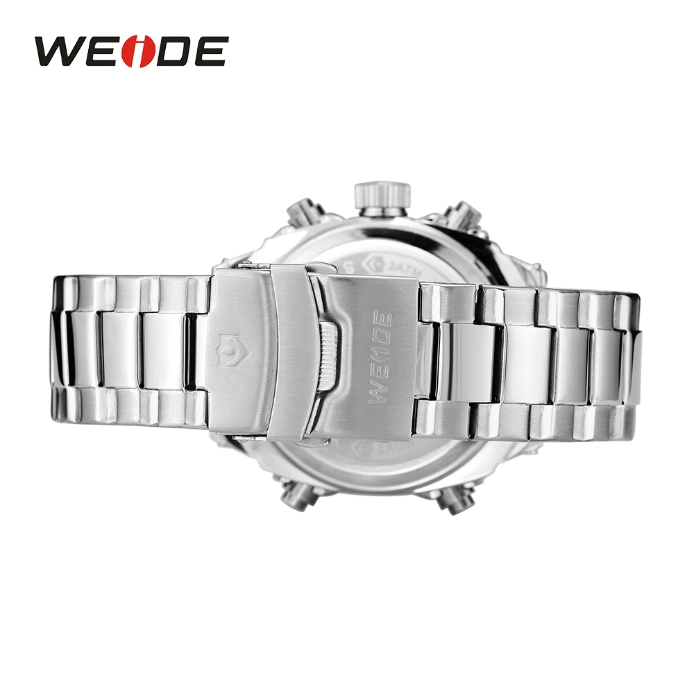 Часы WEIDE мужские Цифровые кварцевые спортивные водонепроницаемые уличные с ЖК