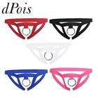 Мужское нижнее белье, стринги с открытой ягодицами, мужские трусы бикини, нижнее белье с круглым кольцом, стринги, нижнее белье, гей-трусы