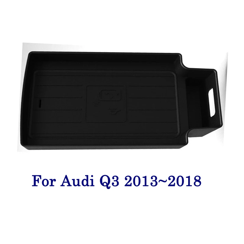 Qi Беспроводное зарядное устройство для Audi Q3 2011 ~ 2018 держателя телефона