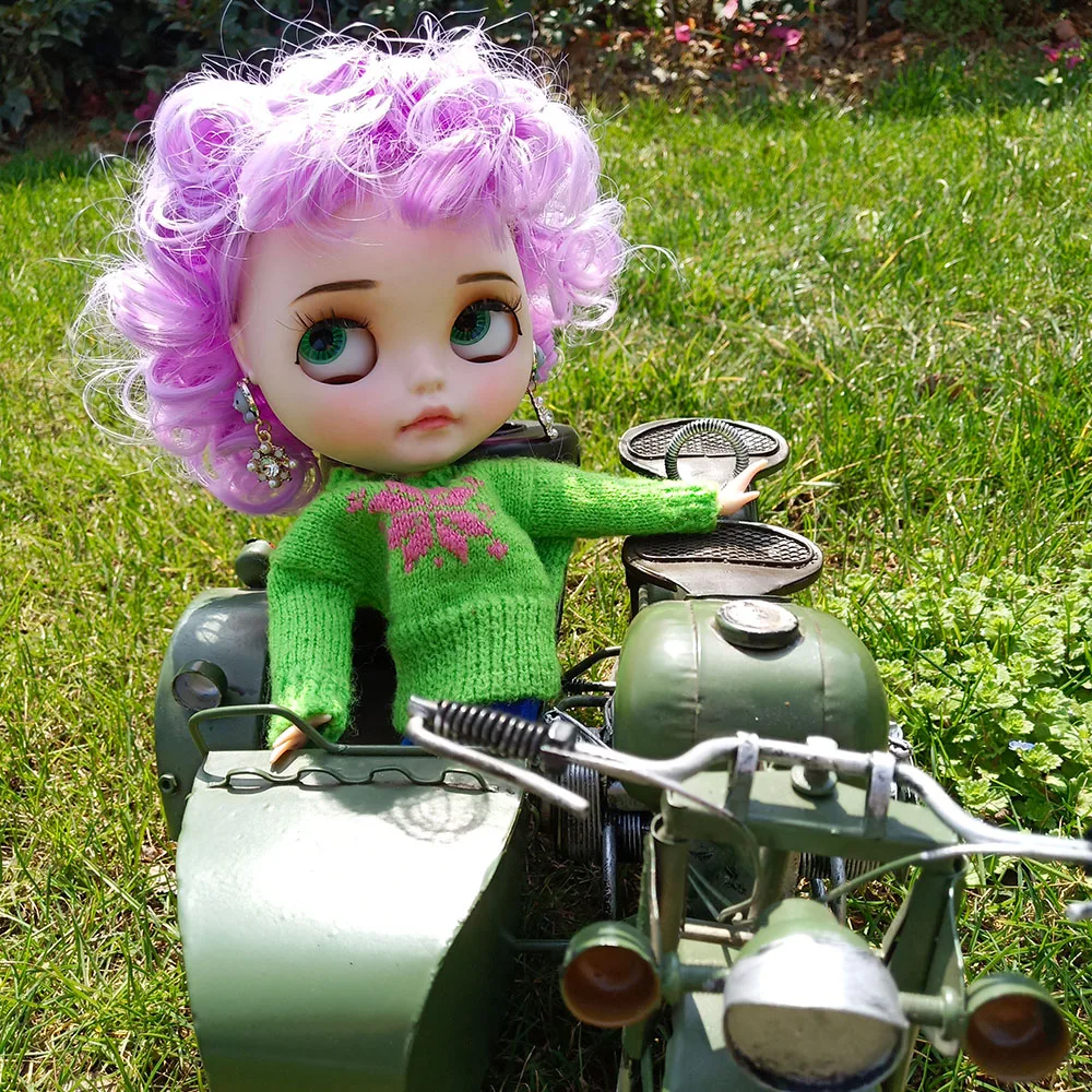Коллекционная ручной работы Bjd одежда 1/6 Кукла аксессуар шерстяной свитер обувь