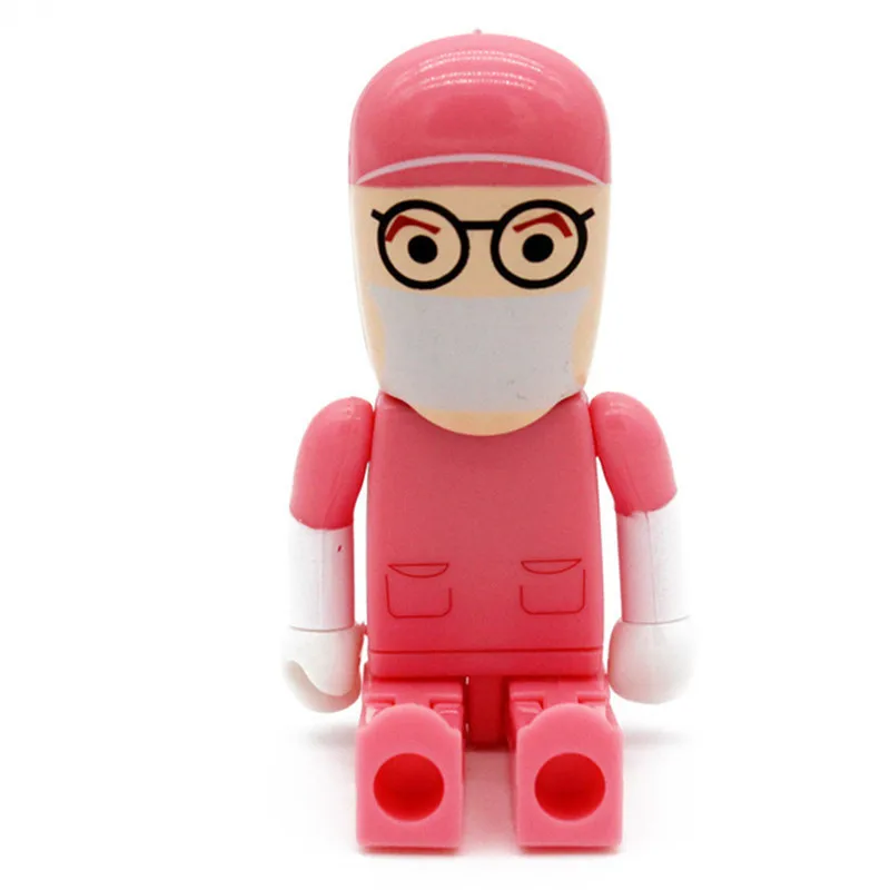F JASTER Doctors USB 2,0 медсестры usb флэш-накопитель медицинская Флешка 4 ГБ 8 ГБ 16 ГБ 32 ГБ 64 Гб карта памяти подарок для больницы - Цвет: F