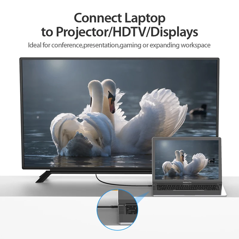 Адаптер для type C HDMI кабель USB мобильного телефона 4K 30Hz 2K воздушный iPad Pro huawei P10 mate Honor
