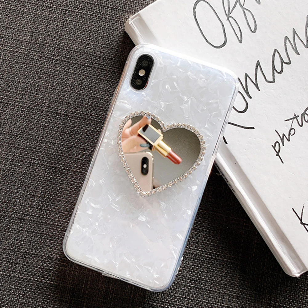 Чехол для iphone 6 S 7 8 plus X XR XS MAX модный алмазный Мраморный зеркальный чехол телефона |