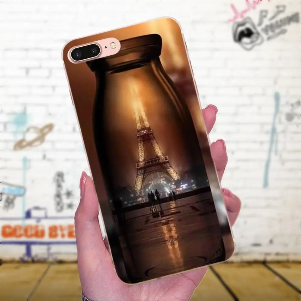 Бокал для вина Live Love On в Париже Эйфелева башня Galaxy J1 J2 J3 J330 J4 J5 J6 J7 J730 J8 2015 2016 2017 2018 mini