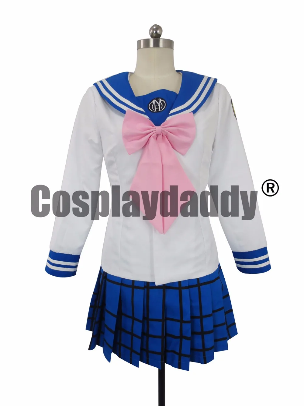 Школьная форма Danganronpa: Trigger Happy Havoc Sayaka Maizono костюм для косплея C018| |