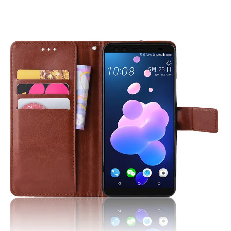 Чехол для HTC U12 Plus чехол роскошный книжка из искусственной кожи кошелек U12Plus +