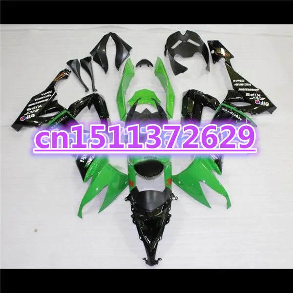 Bo ZX 10R 08-10 обтекатель для KAWASAKI NINJA ZX-10R 08 09 10 ZX10R 2008 2009 2010 Обтекатели набор зеленый