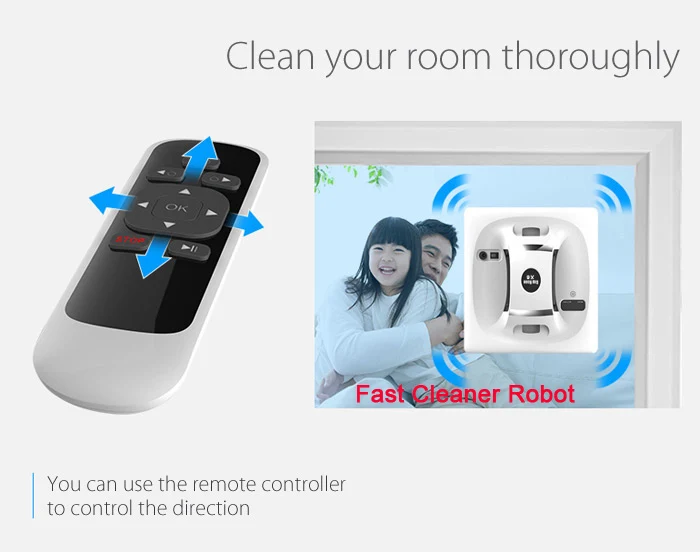 Мини-робот-пылесос из стекла с уникальным размером и умной системой перемещения