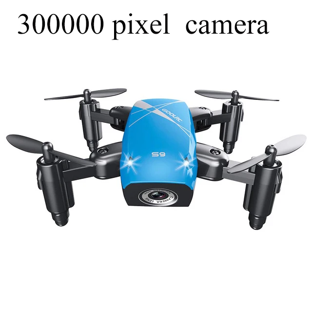 300000 pixel camera Rc вертолет 4ch Rtf складной RC Мини карманный Дрон микро Дрон RC вертолет Дроны с камерой Hd высота удержания Wifi Дрон игрушки - Цвет: 300000 pixel camera