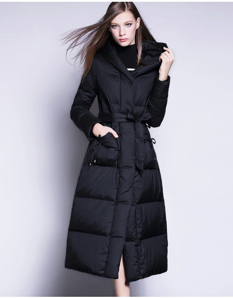 Новинка 2019 зимняя куртка и длинные свободные куртки больших размеров плотное