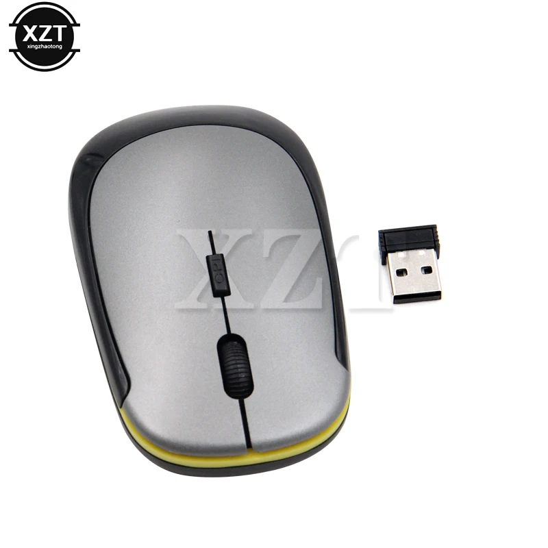 1 шт. беспроводная мышь 2 4G ультратонкая оптическая мини с usb приемником для