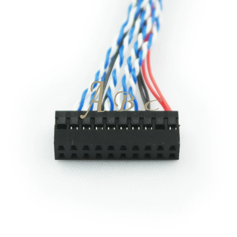 Кабель LVDS 250 мм 1 0 Φ FIX 30 контактов S8 одиночный канал 8 бит шаг для 1366X768 светодиодный