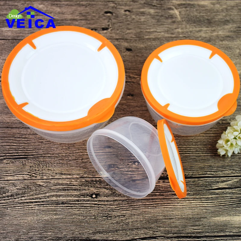 3 шт./лот сетки кухонные коробки для хранения бункеров пластиковая коробка