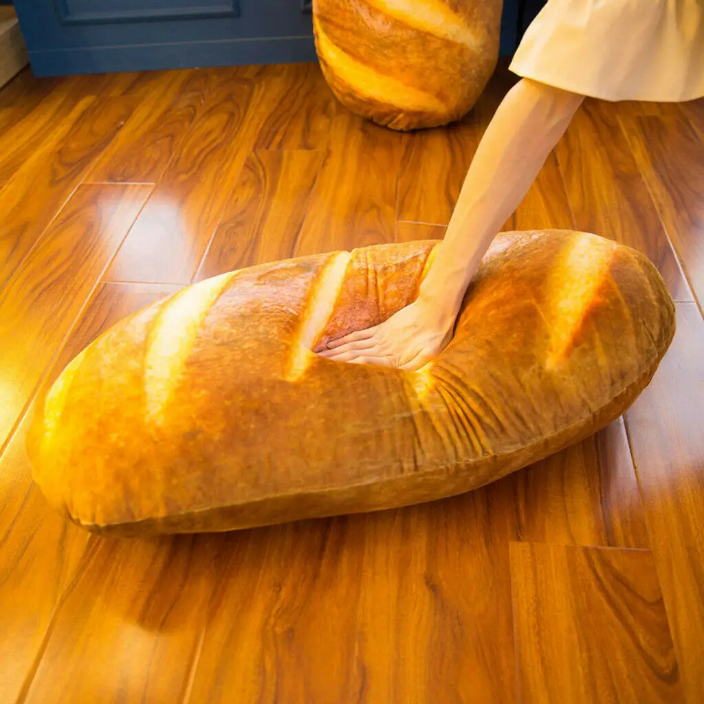 Милая Подушка хлеб дизайн 30 см диванная Съемный моющийся и декоративные подушки