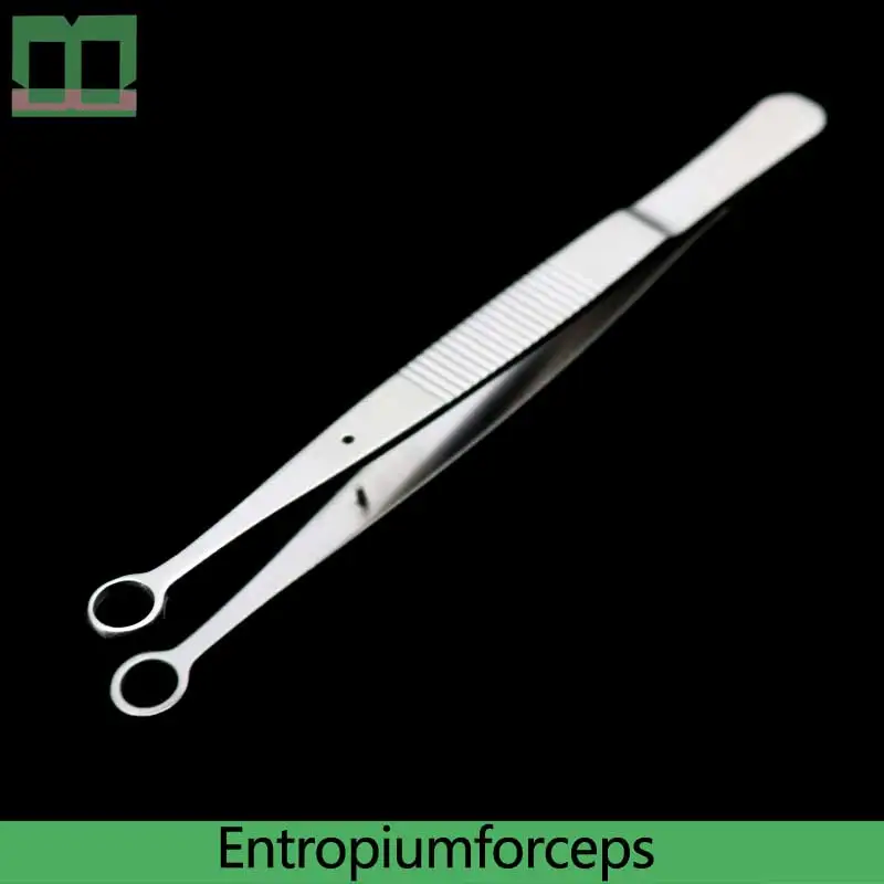 Entropiumforceps двойной Пинцет для глаз из нержавеющей стали 10 5 см инструменты и