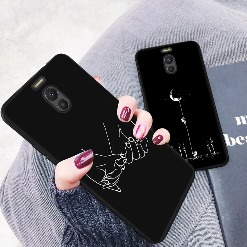 Чехол для Meizu 16th M6 Note8 16X X8 M5 M5C M6S мягкий чехол из ТПУ с рисунком астронавта космоса