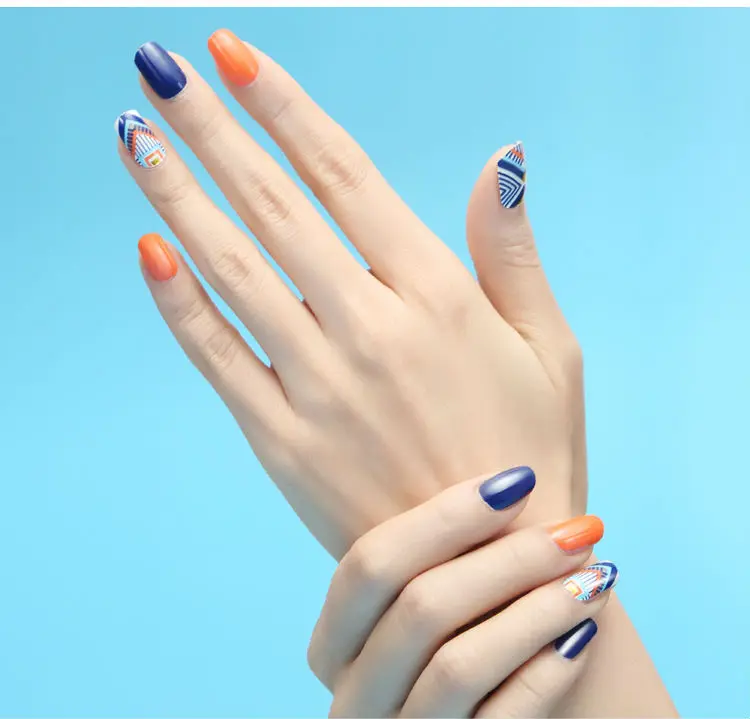 X. t XT Лаки для Ногтей полосы черный и золотой решетки Водонепроницаемый