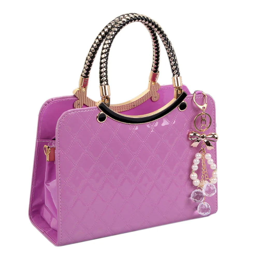 Роскошные Дамские туфли из PU искусственной кожи Сумочка кроссбоди женская